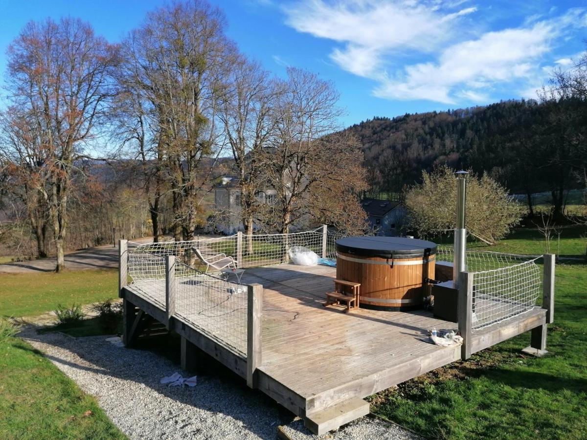 Monchateau Etoile, Hebergement Insolite Avec Spa Merlas エクステリア 写真