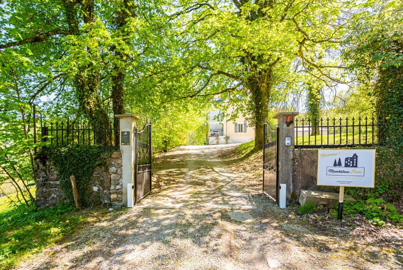 Monchateau Etoile, Hebergement Insolite Avec Spa Merlas エクステリア 写真